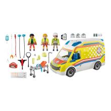 PLAYMOBIL CITY LIFE Ātrās palīdzības auto ar gaismiņām 71202