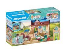 PLAYMOBIL WORLD OF HORSES Терапия верховой езды и ветеринарная практика 71352