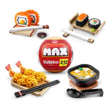 MAX SUSHI Bricks set in capsule