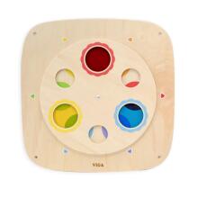 VIGA Wooden Sensory Manipulation Board Color Mixing