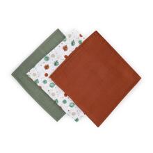 PETITE&MARS 415367 Bambusa muslīna autiņu komplekts 3 gab. 68x68 cm Debesu planētas