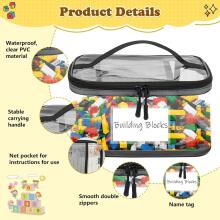Storage Bag Toy  Art.265277 Soma rotaļlietām-organaizers ar vārda etiķeti  un sieta nodalījumiem,8 gab