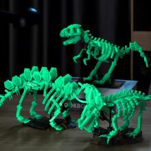 Jurassic Dinosaur Skeleton Building Block Set ‎Art.‎‎MC031 Конструктор Динозавр,435 шт.
