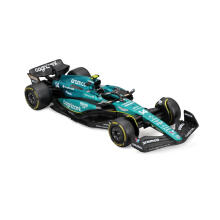 BBURAGO 1:43 auto F1 Aston Martin Aramco Cognizant Team AMR23, 18-38090