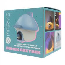 MARY'S MW61498 LED Humidifier Mushroom Blue