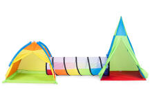 Children's tent playground 3-in-1 igloo tipi tunnel IPLAY