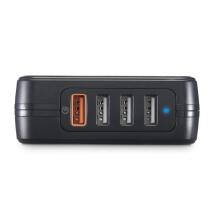 Hama 00201629 4-Port Quick Charger