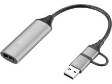 Sandberg 136-70 HDMI Capture Link to USB-C/A
