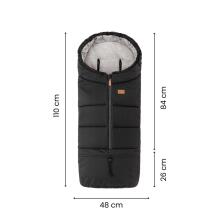 PETITE&MARS 531821 Winter Sleeping Bag Jibot 3in1 Dusty Pink