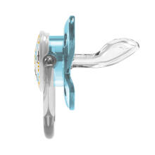 PreVent Butterfly silicone pacifier, for ages 6 to 18 months, blue