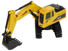 Transporta ekskavators R/C 1:24 dzeltenā krāsā