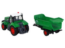 R/C Трактор с Прицепом 1:24 Светящиеся Зеленый