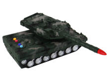 Tālvadības RC tanks 27 MHz zaļš