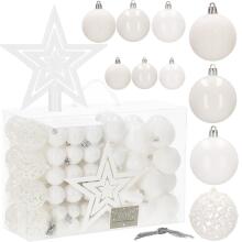 Christmas Tree Decoration Set Springos CA0839, 6/4/3 CM, 101 pcs.