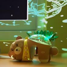 WOOPIE BABY Star Projector Night Light for Children Bear