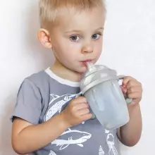 Haakaa Gen. 3 Silicone Baby Bottle Art.BHK079-P  Бутылочка для кормления с носиком 250 мл.