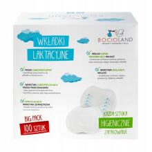 Bocioland Nursing Pads Art.1569  Vienreizējie dienas krūštura ieliktņi (100 gab.)