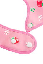 5666 BIB WITH POCKET STRAWBERRY