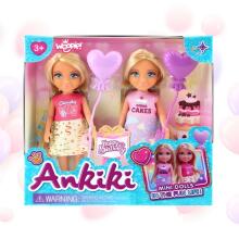 WOOPIE ROYAL Birthday Set of Two Dolls - Candy and Cakes