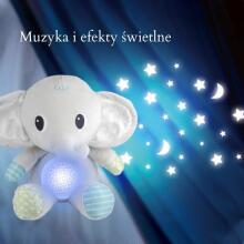 WOOPIE BABY Плюшевый Слон с Проектором и Успокаивающей Музыкой 12 Мелодий