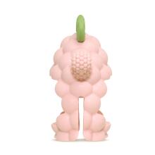 RaZberry Grip Silicone Teether, Pink, RaZbaby