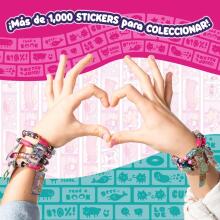Sticki Rolls Book Pack Art.267414 bracelet with accessories and stickers