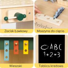 WOOPIE GREEN Koka STEM darbnīcu rīku komplekts