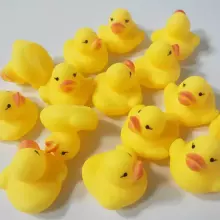 Quack-tastic Mini Rubber 6 Ducks Art.267880 Миниатюрные резиновые утки 12шт, фигурки уточек 5.2X4.8cm