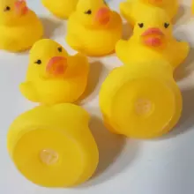 Quack-tastic Mini Rubber 6 Ducks Art.267880 Миниатюрные резиновые утки 12шт, фигурки уточек 5.2X4.8cm