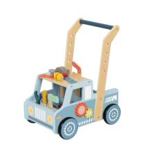 TOOKY TOY Koka Staigājošais Auto Mini Darbnīca STEM