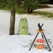 TOOKY TOY Koka Kempinga Vārīšanas Komplekts Ugunskurs