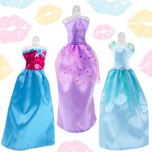 WOOPIE ROYAL Fashion Set for Dolls Dresses Shoes Jewelry Accessories