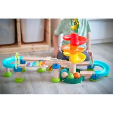 Деревянная музыкальная мраморная трасса Tooky Toy 44 детали