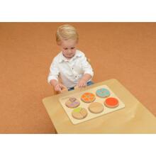 MASTERKIDZ Wooden Mathematical Puzzle Fractions
