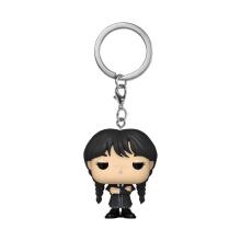 FUNKO POP! Брелок: Wednesday - Wednesday Addams (Black Coat)