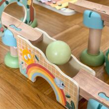WOOPIE GREEN Koka marbles trase ar skaņas efektiem ksilofons FSC