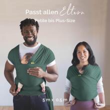 Boba Wrap Sling  Art.268695 Serenity Organic Rainforest Многофункциональный слинг - платок