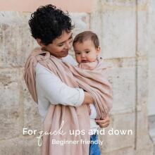 Boba Ring Wrap Sling Art.268696 Rosy Zīdaiņu slings ar riņķi