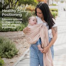 Boba Ring Wrap Sling Art.268696 Rosy Zīdaiņu slings ar riņķi
