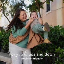 Boba Ring Wrap Sling Art.268697 Rye Zīdaiņu slings ar riņķi