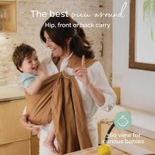 Boba Ring Wrap Sling Art.268697 Rye Zīdaiņu slings ar riņķi