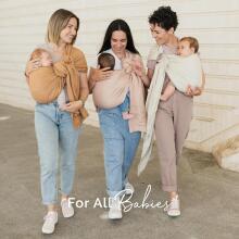 Boba Ring Wrap Sling Art.268698 Pampas Zīdaiņu slings ar riņķi