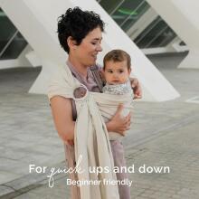Boba Ring Wrap Sling Art.268698 Pampas Zīdaiņu slings ar riņķi