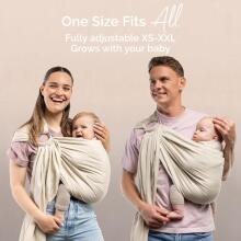 Boba Ring Wrap Sling Art.268698 Pampas Zīdaiņu slings ar riņķi
