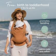 Boba Classic Baby Carrier Art.268700 Fox Кенгуру - Рюкзачок повышенной комфортности