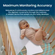 BabySense 8 Monitor Baby Monitor with Real Time No Breathing & Irregularity Art.268720