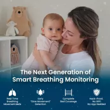 BabySense 8 Monitor Baby Monitor with Real Time No Breathing & Irregularity Art.268720