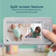 Babysense Video Baby Monitor with 2 Cameras Art.HDS2