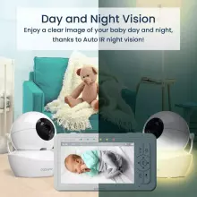 Babysense Video Baby Monitor with 2 Cameras Art.HDS2