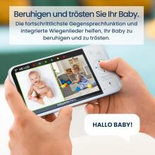 Babysense Video Baby Monitor Prisma Art.268724 Цифровая видеоняня с дисплеем с 1 камерой, без Wi-Fi, раздельным экраном, ночником и звуковым генератором